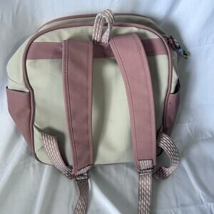 Bartistela Baby Pink Diaper Backpack Bow Detail Toddler Bag